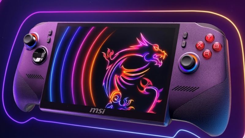 msi claw ex au+ được ra mắt giới thiệu